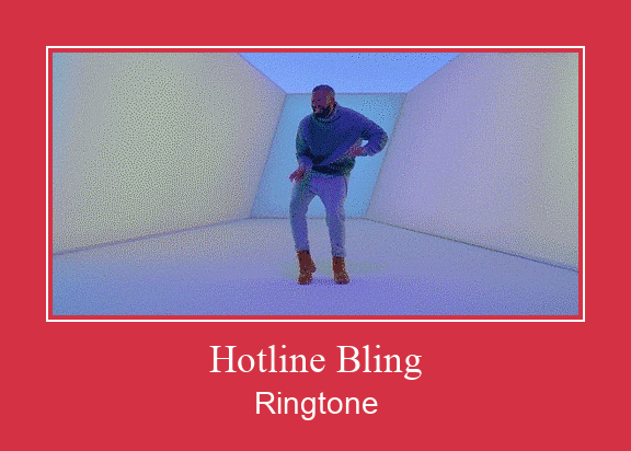 Hotline Bling Ringtone Download pulsuz