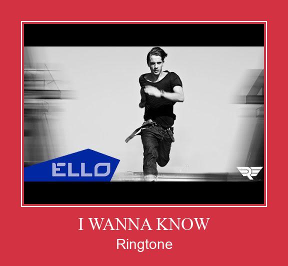 I WANNA KNOW Ringtone Download Free