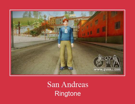 San Andreas Vyzvánění ke stažení zdarma