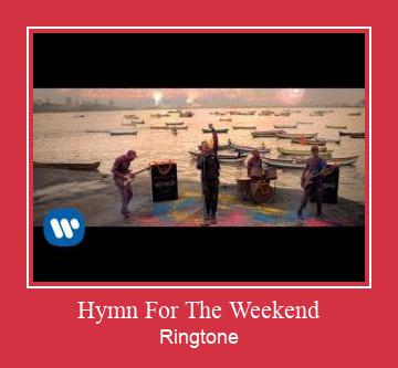 Hymn For The Weekend Ringtone Download Besplatno