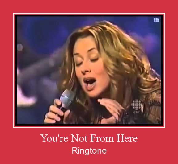 You're Not From Here ringtone دانلود رایگان