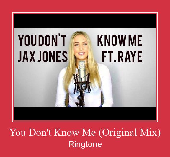 You Don't Know Me (Original Mix) Vyzvánění ke stažení zdarma