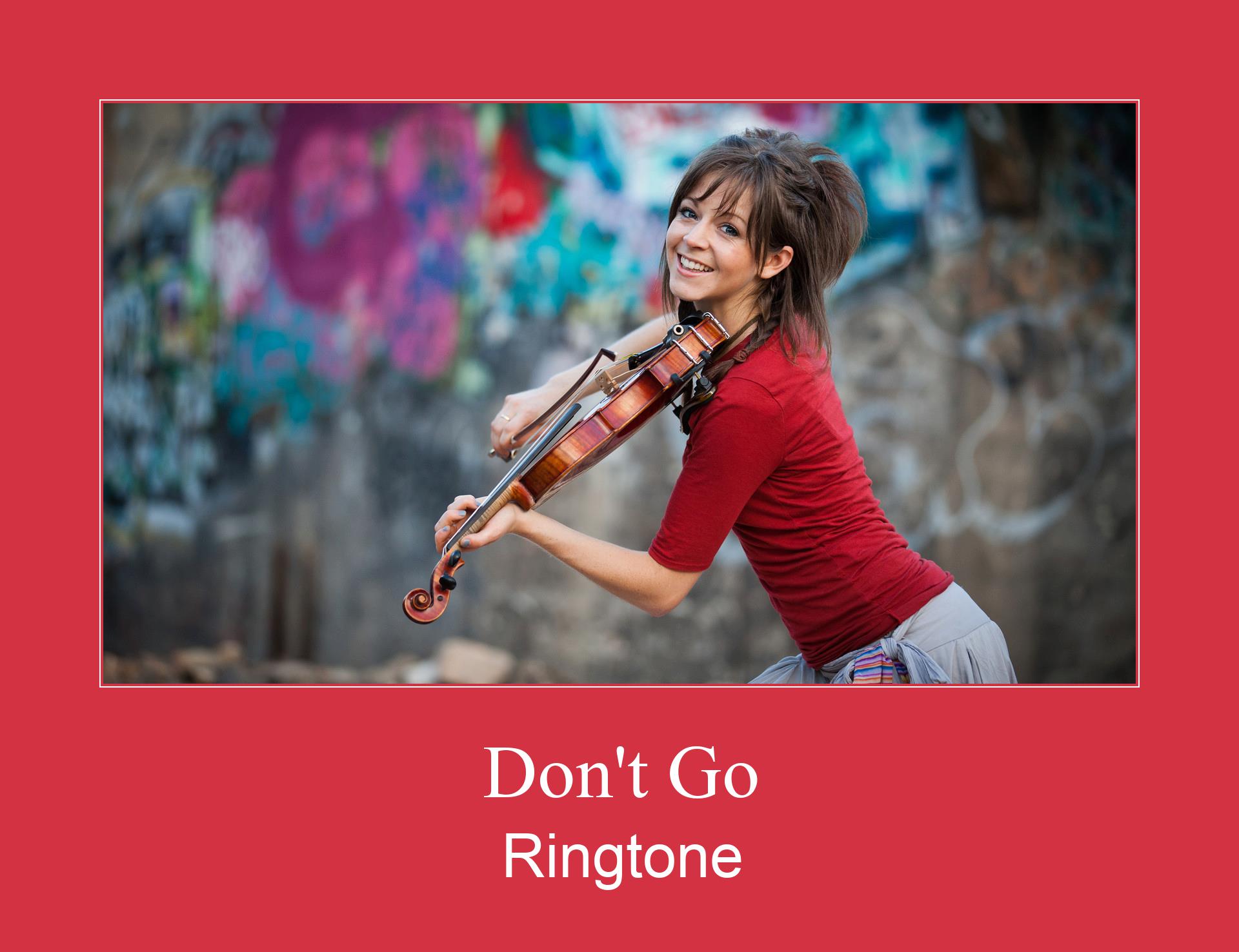 Don't Go Ringtone Download Free