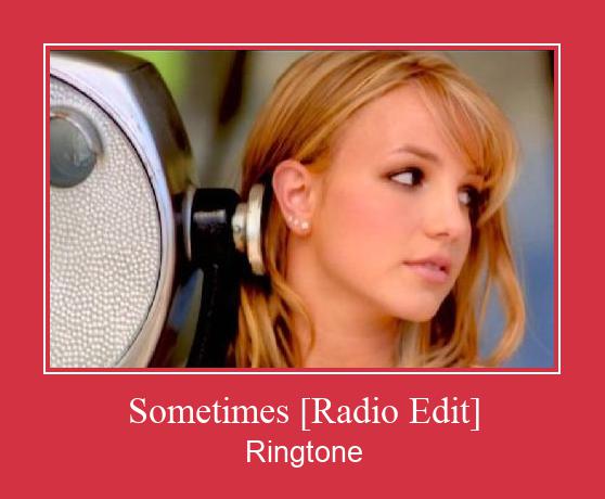 Sometimes [Radio Edit] Zil sesi indir ücretsiz