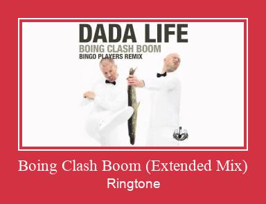 Boing Clash Boom (Extended Mix) Рингтоне Бесплатно бесплатно