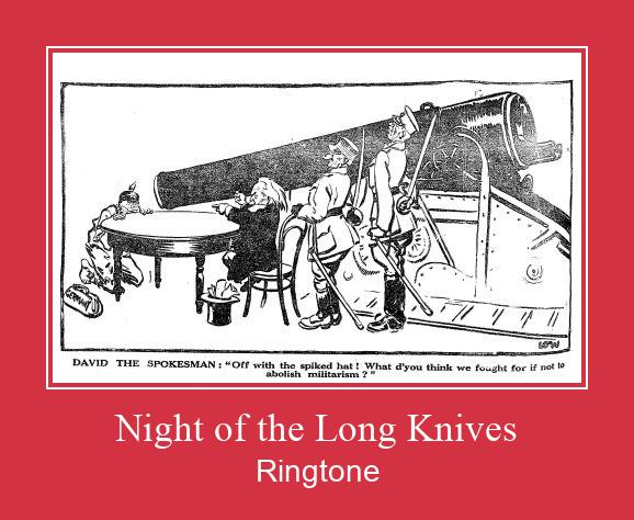 Night Of The Long Knives Ringtone allalaadimine tasuta