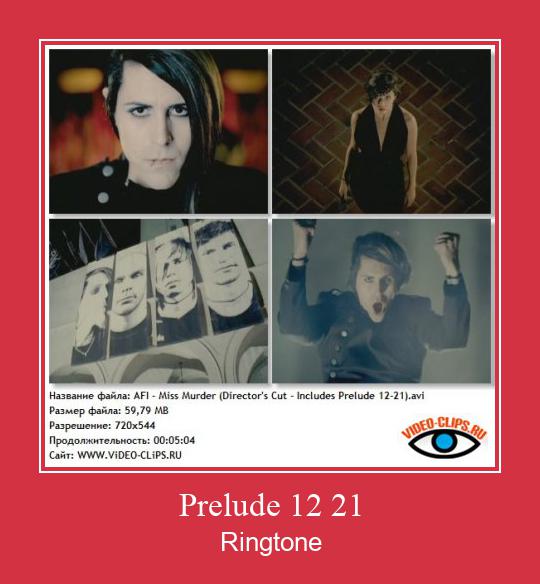 Prelude 12 21 Klingelton kostenlos downloaden.