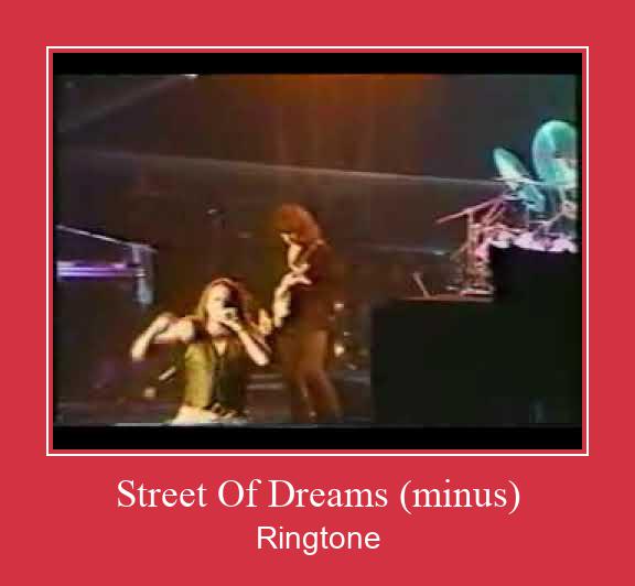 Street Of Dreams (minus) Csengőhang letöltés ingyenes