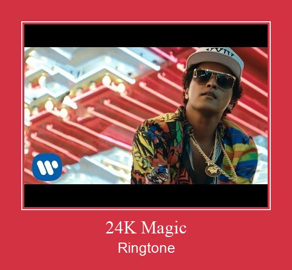 24K Magic రింగ్టోన్ ఉచితంగా డౌన్లోడ్ చేసుకోండి