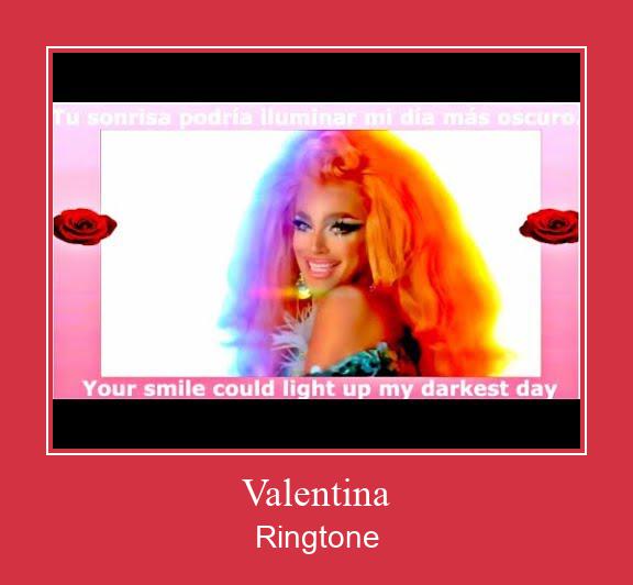 Valentina Ringtone atsisiųsti nemokamai
