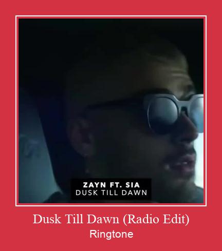 Dusk Till Dawn (Radio Edit) Ringtone Download pulsuz