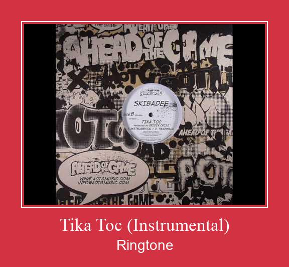 Tika Toc (Instrumental) Ringtone Download Besplatno