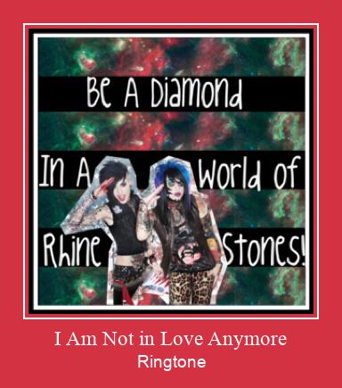 I Am Not In Love Anymore Suoneria Download gratuito.