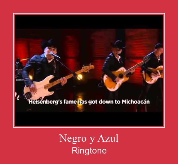 Negro Y Azul Ringtone Ladda ner gratis