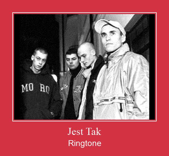 Jest Tak Ringtone allalaadimine tasuta