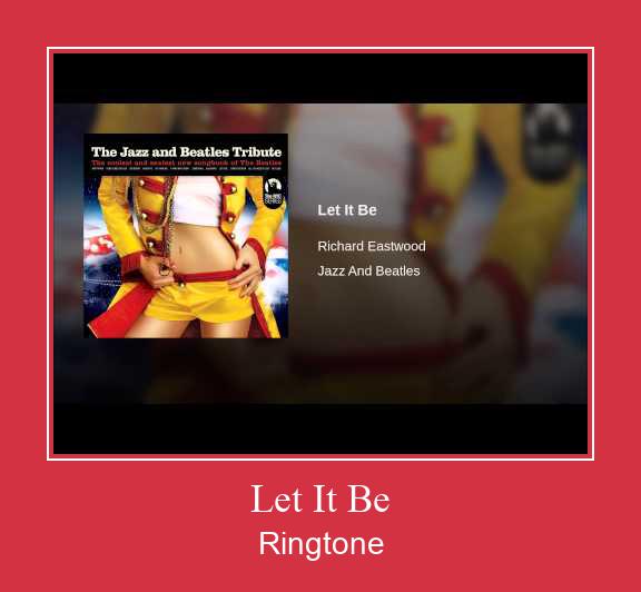 Let It Be Suoneria Download gratuito.