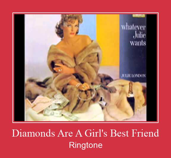 Diamonds Are A Girl's Best Friend Nada Dering Unduh gratis
