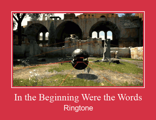 In The Beginning Were The Words צלצול הורד חינם
