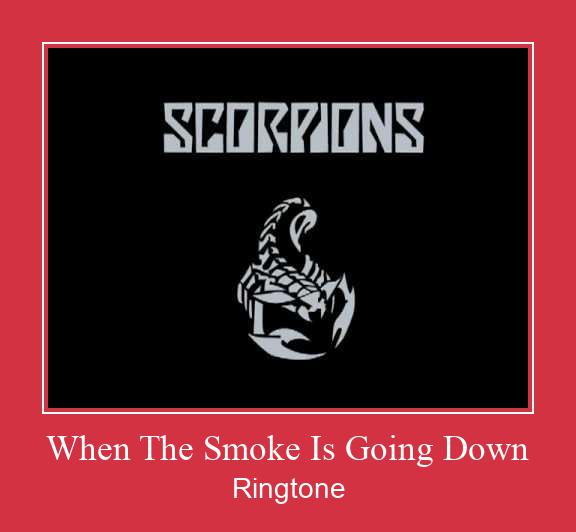 When The Smoke Is Going Down Suoneria Download gratuito.