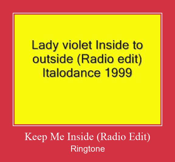 Keep Me Inside (Radio Edit) 着信音を無料でダウンロード