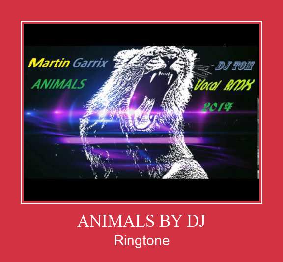 ANIMALS BY DJ Zvana signāls lejupielādēt bezmaksas