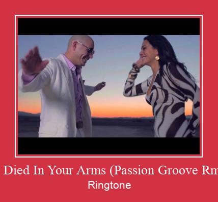 (I Just) Died In Your Arms (Passion Groove Rmx Edit) Ringtone Ladda ner gratis
