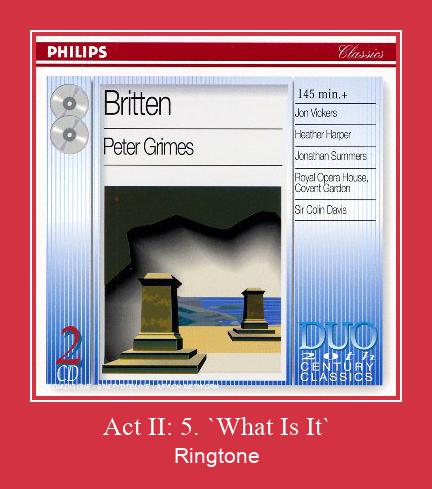 Act II: 5. `What Is It` Ringtone atsisiųsti nemokamai