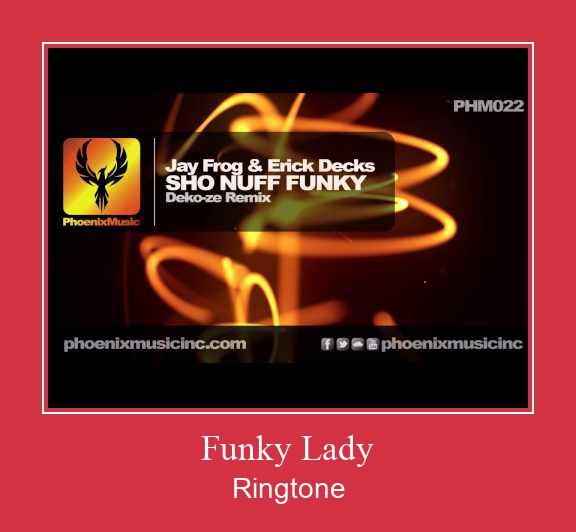 Funky Lady Ringtone Download Proste.