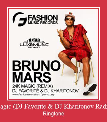 24K Magic (DJ Favorite & DJ Kharitonov Radio Edit) ரிங்டோன் பதிவிறக்க இலவச