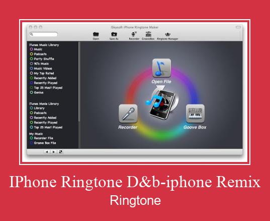 IPhone Ringtone D&b-iphone Remix Ringtone atsisiųsti nemokamai