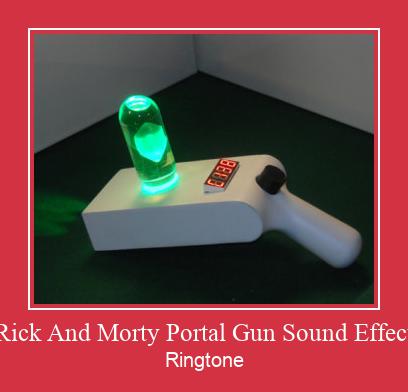 Rick And Morty Portal Gun Sound Effect Ringtone Download Besplatno