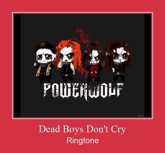 Dead Boys Don't Cry Vyzvánění ke stažení zdarma