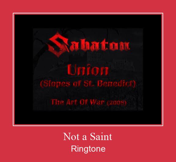 Not A Saint Ringtone Download pulsuz