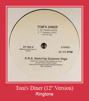 Tom's Diner (12'' Version) Ringtone Last ned gratis