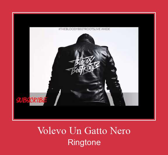 Volevo Un Gatto Nero Ringtone allalaadimine tasuta