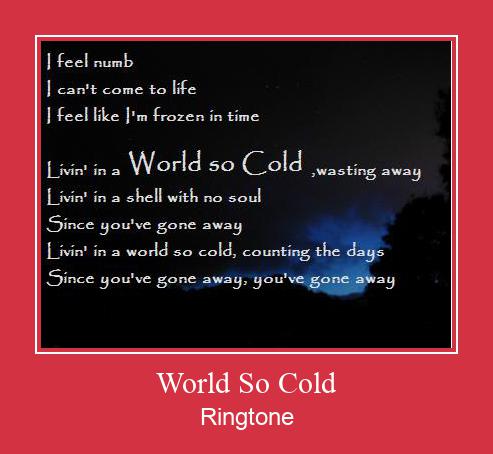 World So Cold Ringtone Download Free