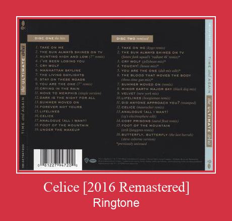 Celice [2016 Remastered] ringtone دانلود رایگان
