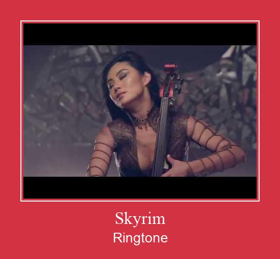 Skyrim ರಿಂಗ್ಟೋನ್ ಡೌನ್ಲೋಡ್ ಉಚಿತ