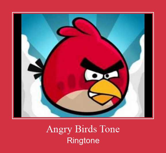 Angry Birds Tone צלצול הורד חינם