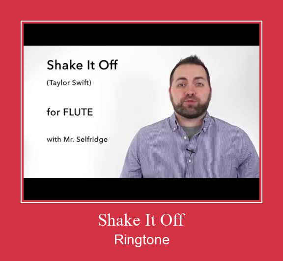 Shake It Off Ringtone Download Free