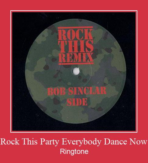 Rock This Party Everybody Dance Now Ringtone atsisiųsti nemokamai