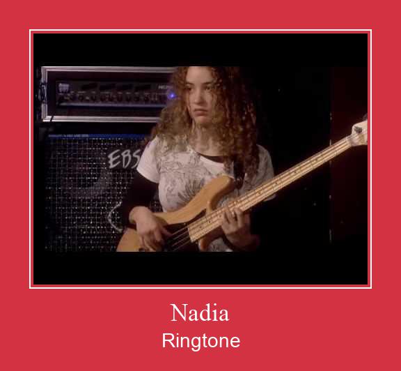 Nadia Ringetone Download GRATIS.