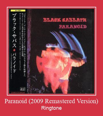 Paranoid (2009 Remastered Version) Vyzvánění ke stažení zdarma