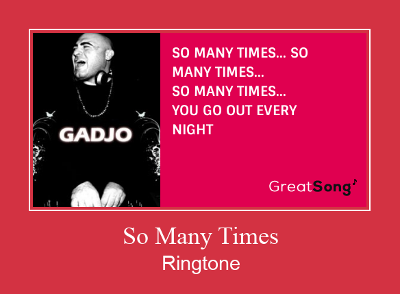 So Many Times Ringtone Download pulsuz