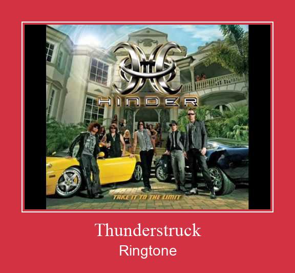Thunderstruck रिंगटोन मुफ्त डाउनलोड करें