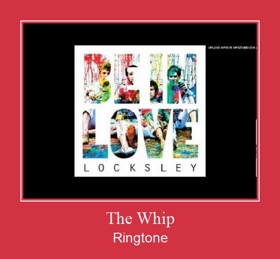 The Whip ringtone دانلود رایگان