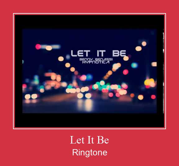 Let It Be Ringtone Download Free