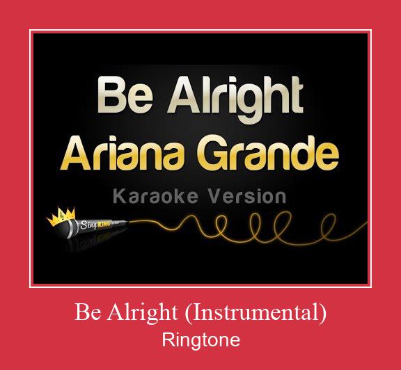 Be Alright (Instrumental) Nada Dering Unduh gratis