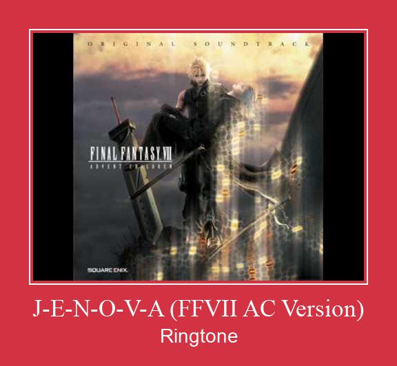 J-E-N-O-V-A (FFVII AC Version) Csengőhang letöltés ingyenes