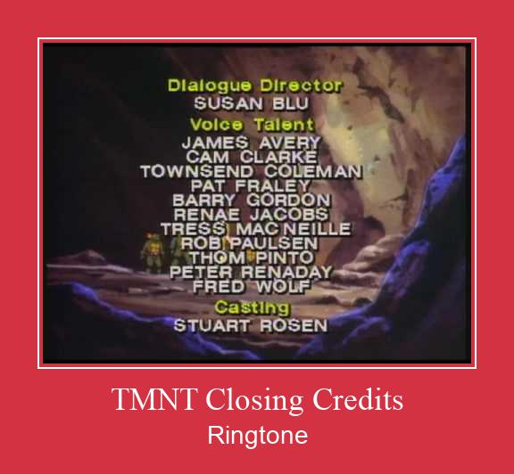 TMNT Closing Credits Zil sesi indir ücretsiz